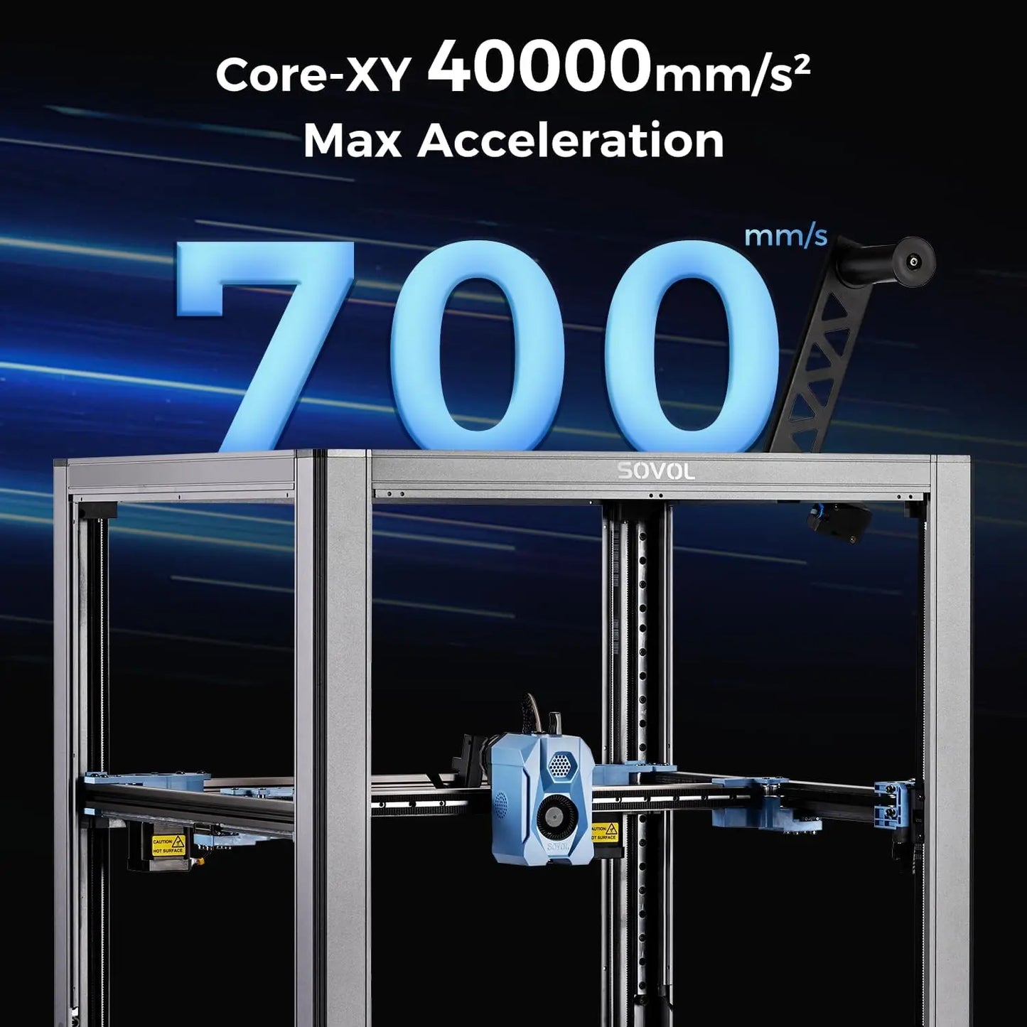 Sovol SV08 Core-XY 3D Printer Open Source, Max 700mm/s High Speed