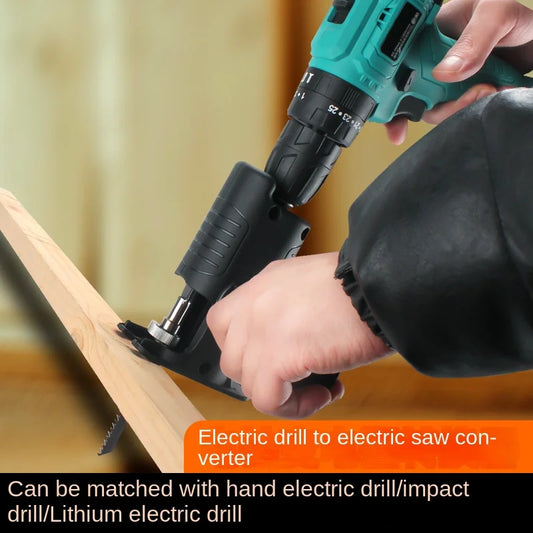 Meikela Reciprocating Saw Adapter, Portable Electric Jig Saw
