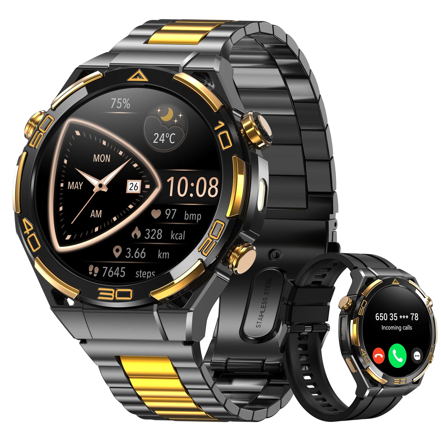 Blackview 2026 New W90Pro GPS Smartwatch