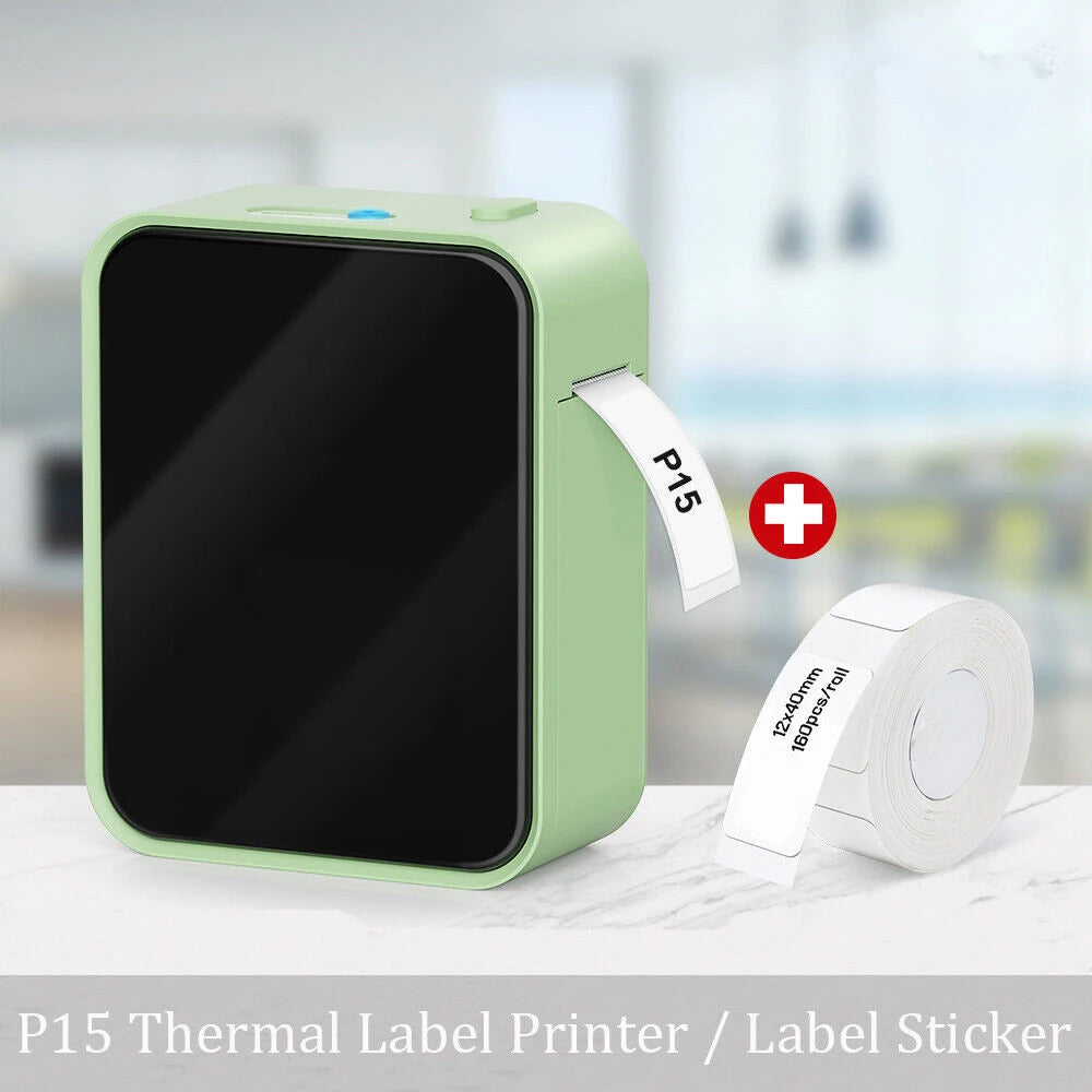 Marklife P15 Mini Portable Thermal Printer Self-Adhesive Label Maker