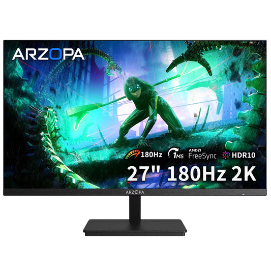 New ARZOPA 27" Monitor 180hz Gaming Monitor