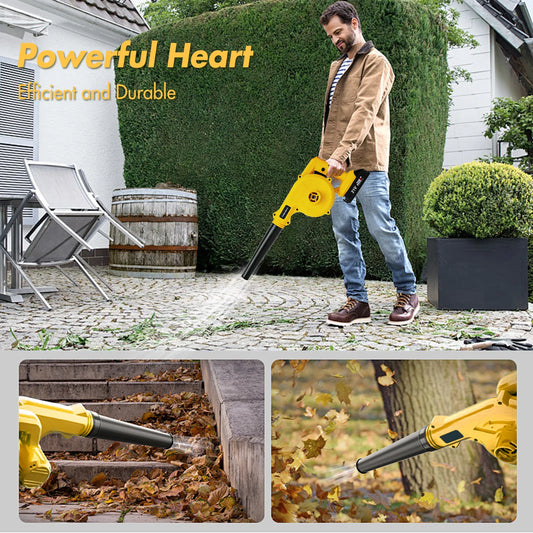 Blower 21V Portable Cordless Leaf Blower