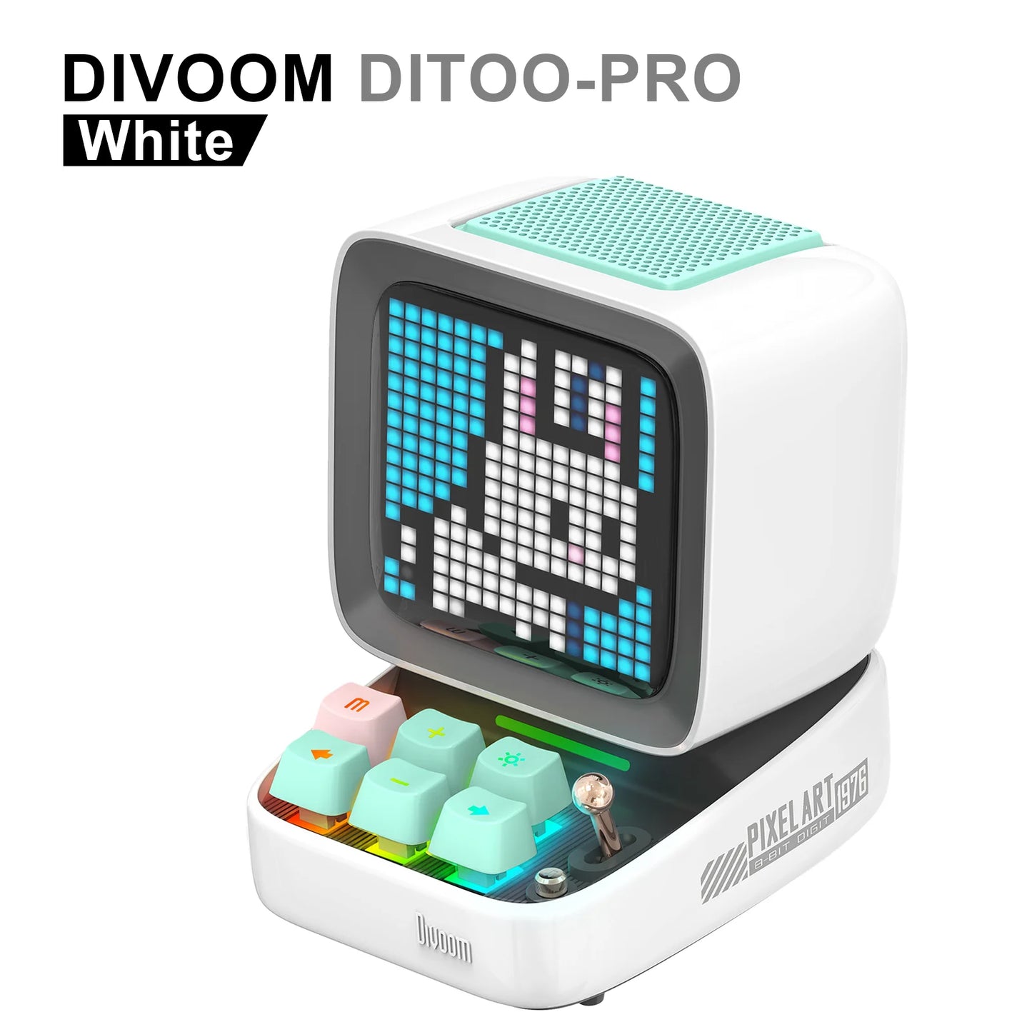 Divoom Ditoo-Pro Speaker Mini Retro Pixel Art Bluetooth Portable