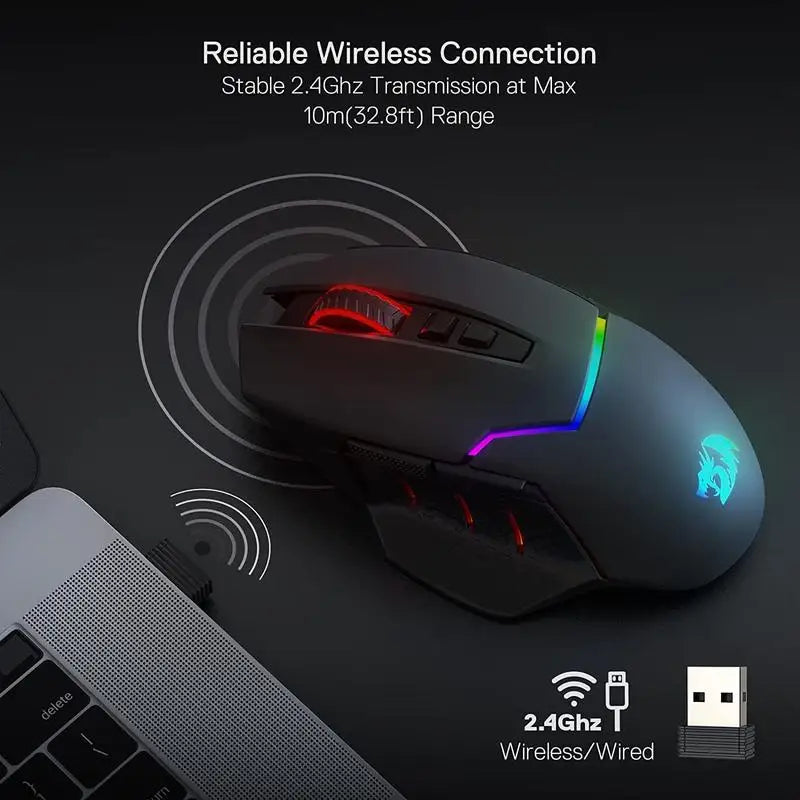 Redragon M690 PRO Wireless Gaming Mouse