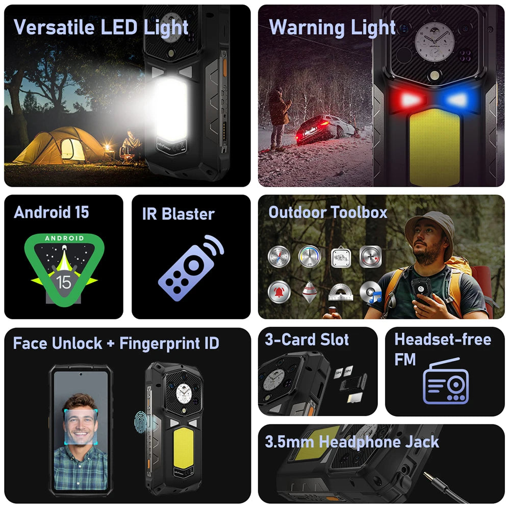 Ulefone Armor 29 Pro Thermal Version 5G AI Rugged Phone