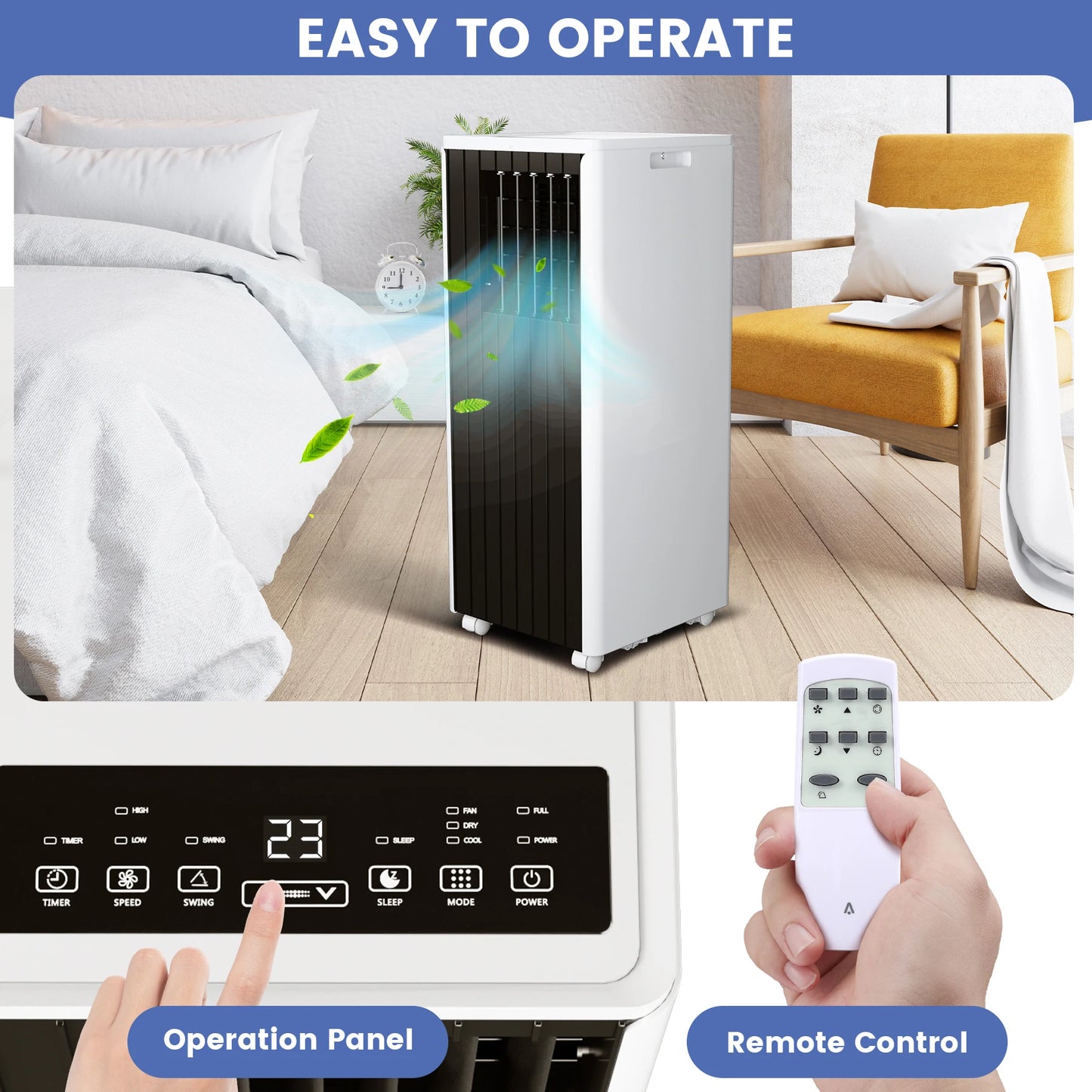 ACEKOOL 8000 BTU Portable Air Conditioner