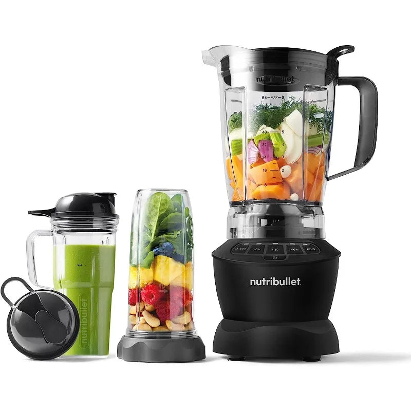 nutribullet Full-Size Blender Combo 1200W –Matte Black