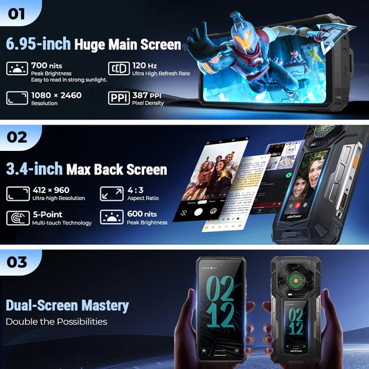 Ulefone Armor 33 Pro 5G Rugged Phone