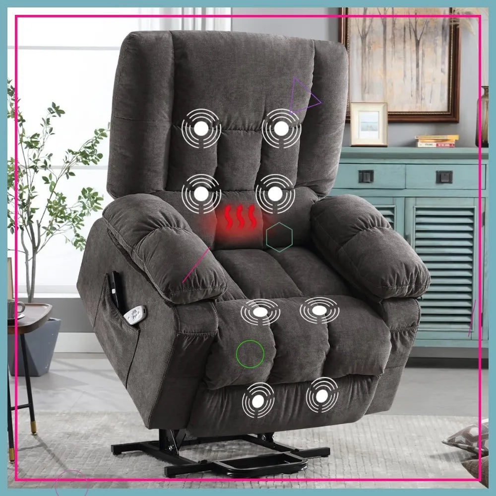 Electric Lift Recliner Chair for Seniors