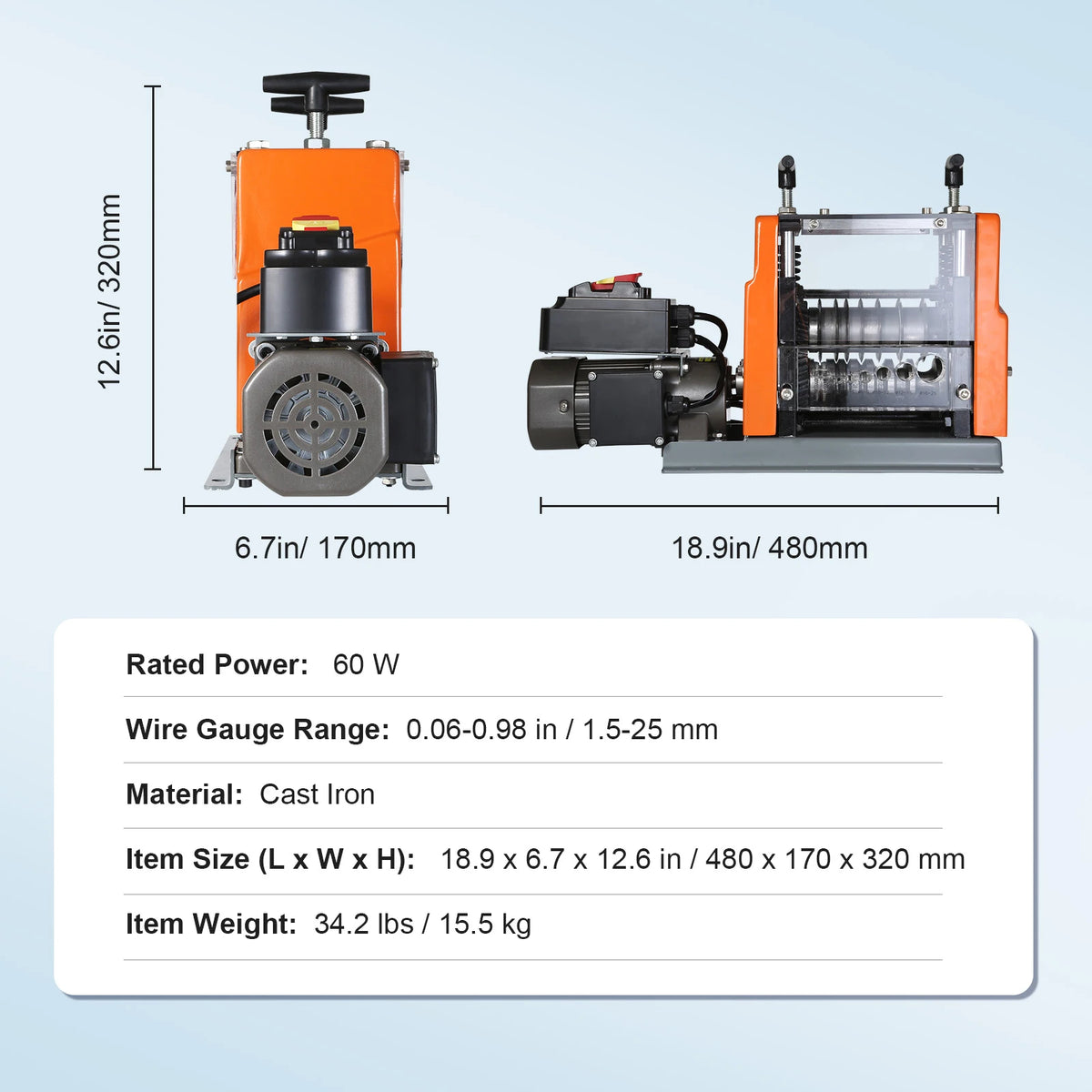 SucceBuy Electric Wire Stripping Machine 60W