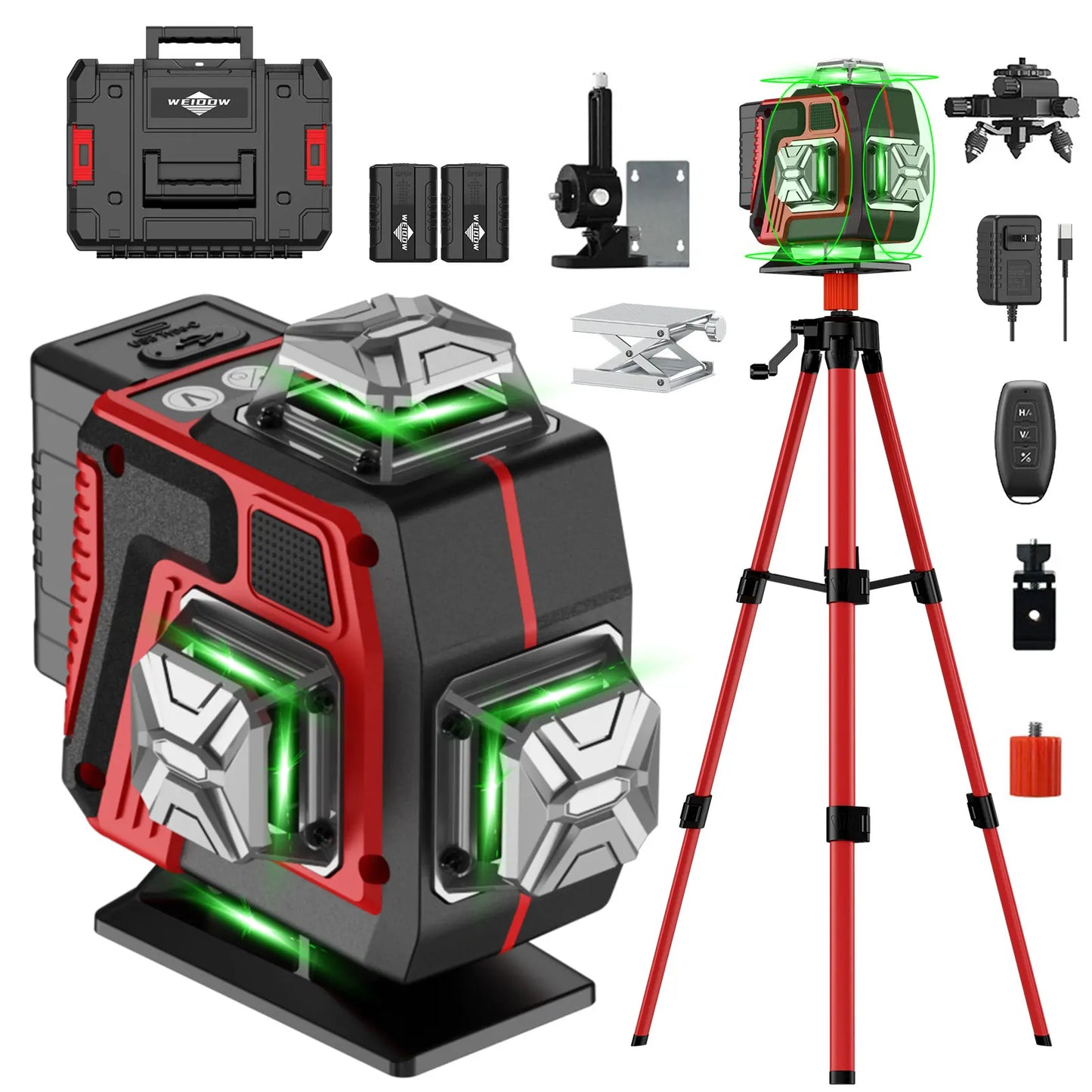 WEIDDW 4D 16 Lines Professional Laser Level