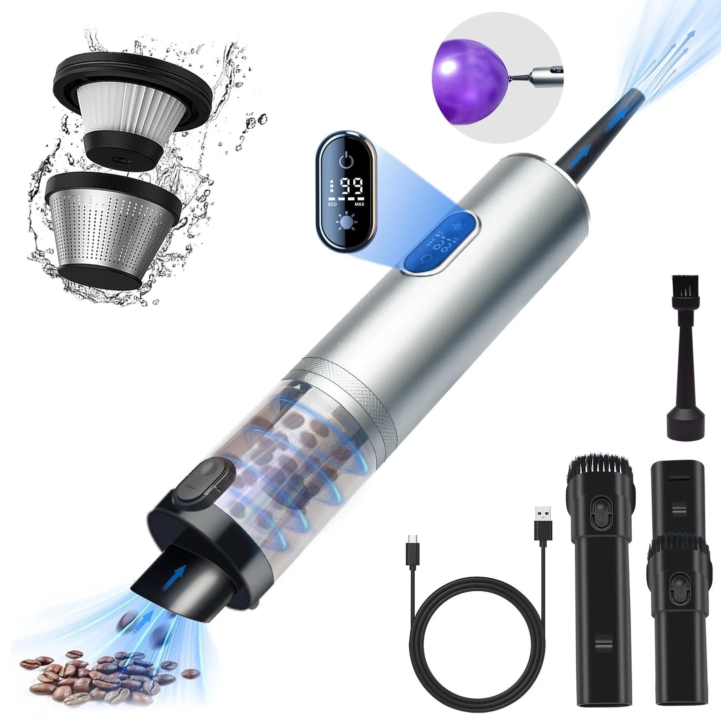 EAFC Cordless Handheld Vacuum Cleaner