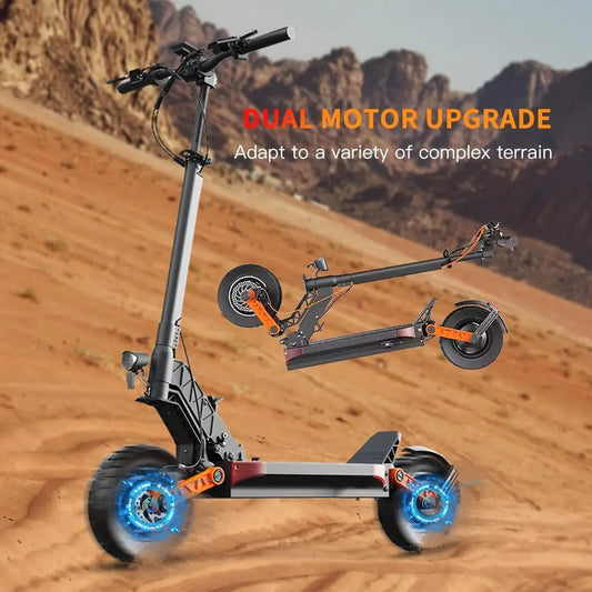 JOYOR S10-S-Z Folding Electric Scooter 1000W*2 Dual Motors