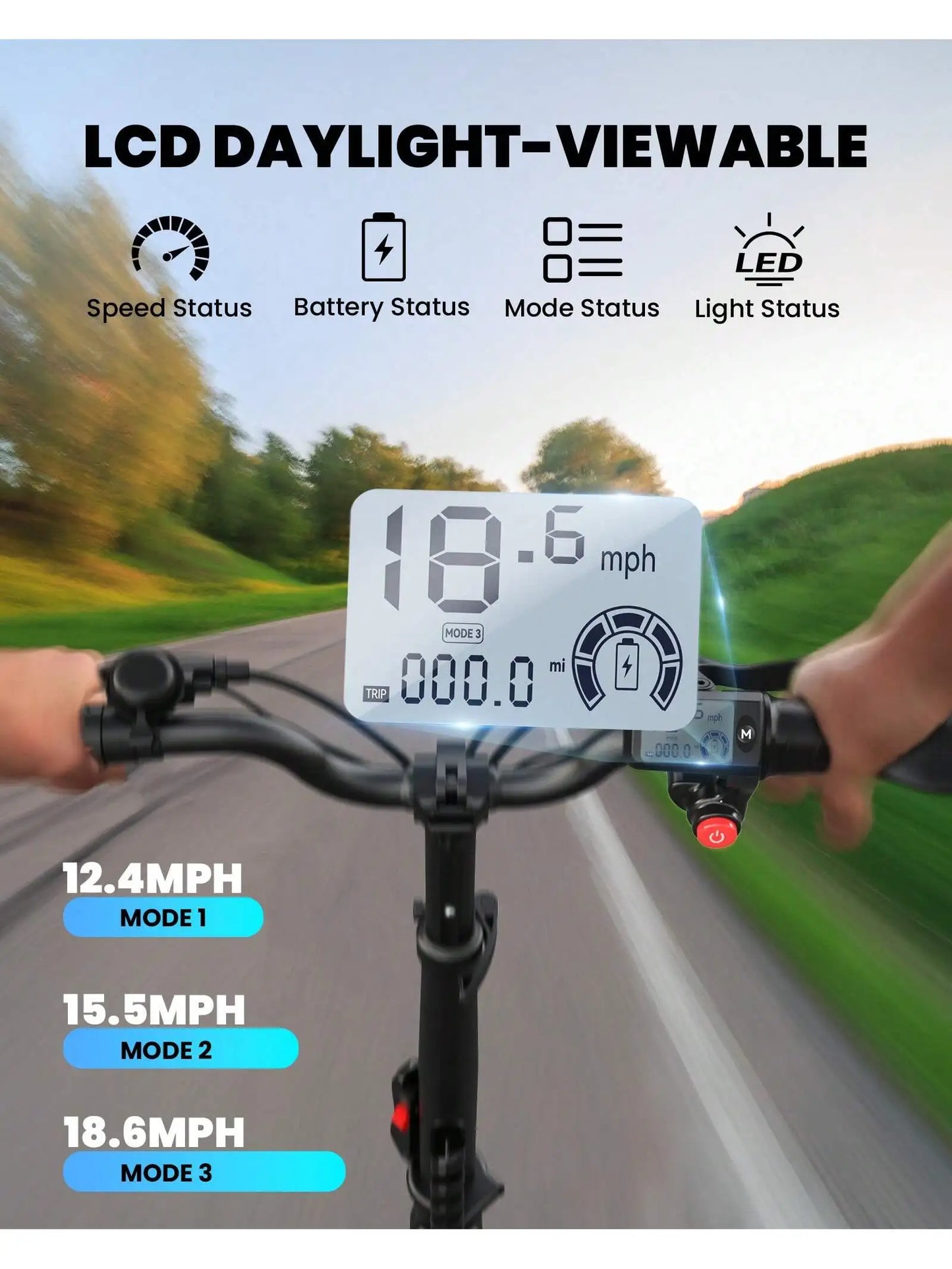 GYROSHOES Adult Electric Scooter with Seat