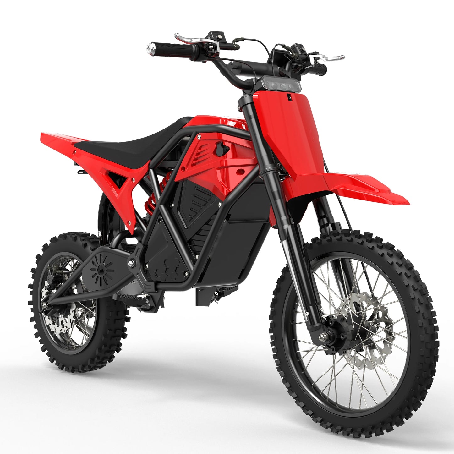 Eskute Electric Mini Dirt Bike for Teens & Adults, 14"/12" Fat Tire 3500W Electric Motorcycle, 48V23Ah Battery E-Bike 38MPH