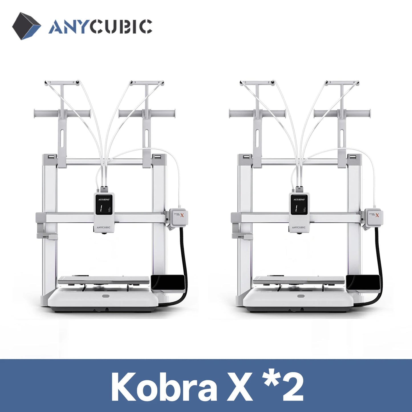 ANYCUBIC Kobra X 3D Printer 600mm/s Max Print Speed