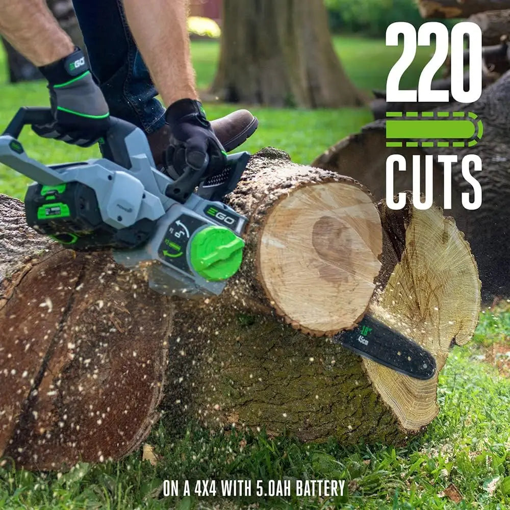 EGO 18-Inch Cordless Electric Chainsaw