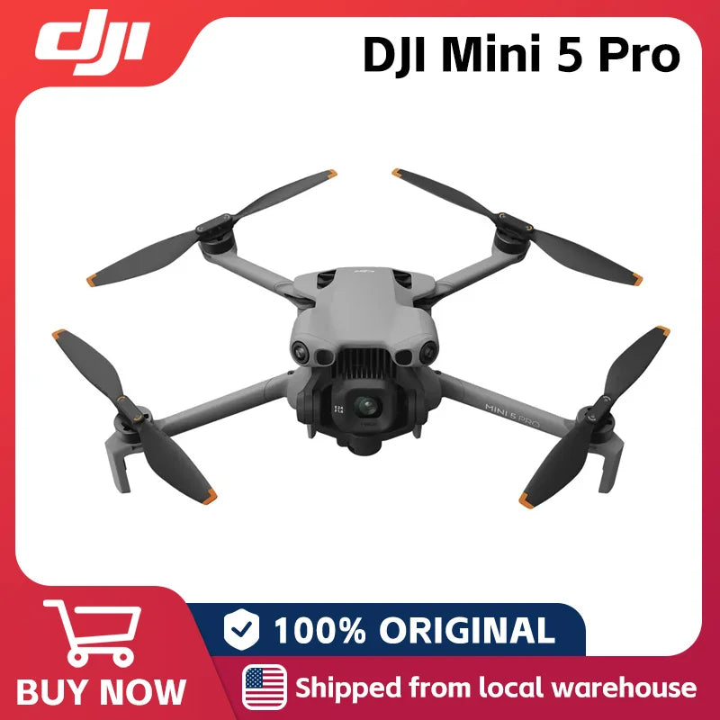 DJI Mini 5 Pro 1" Large CMOS Camera Nightscape Omnidirectional Obstacle