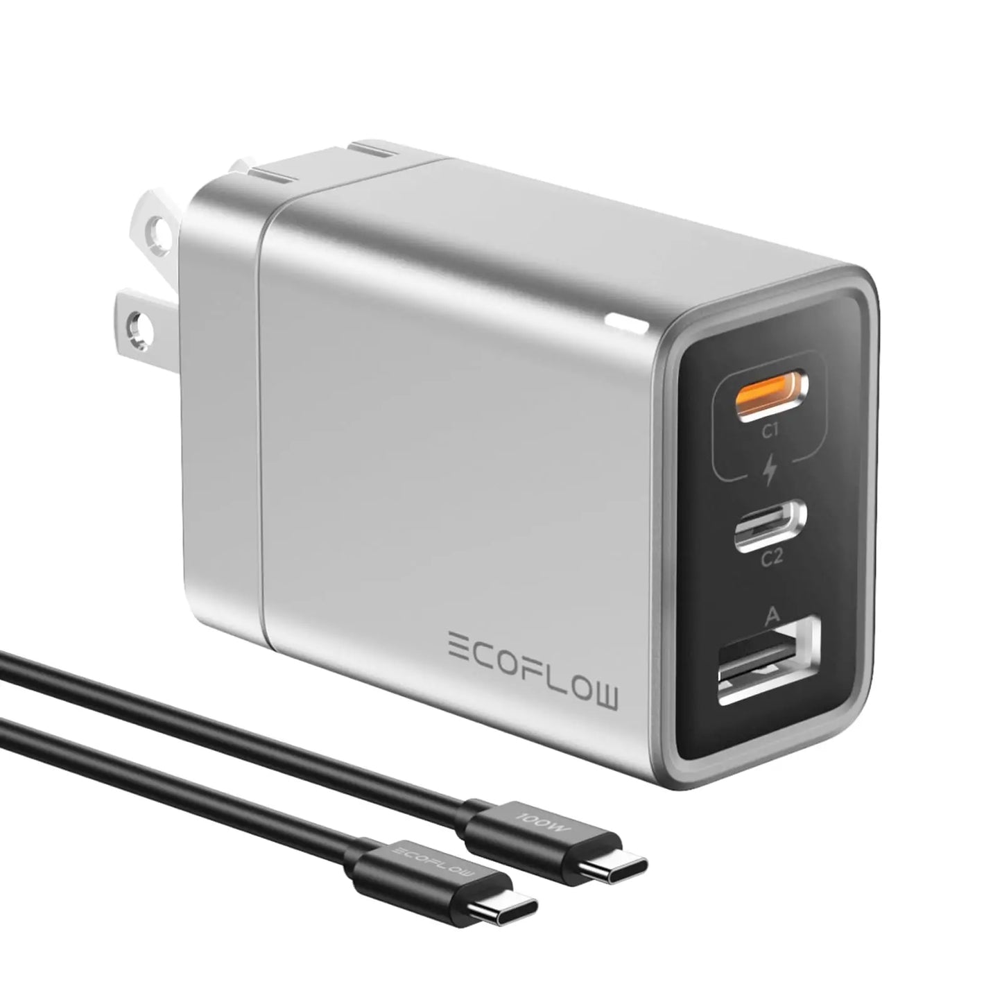 ECOFLOW USB C Charger, Rapid 20W/30W/65W GaN Type C Charging Block