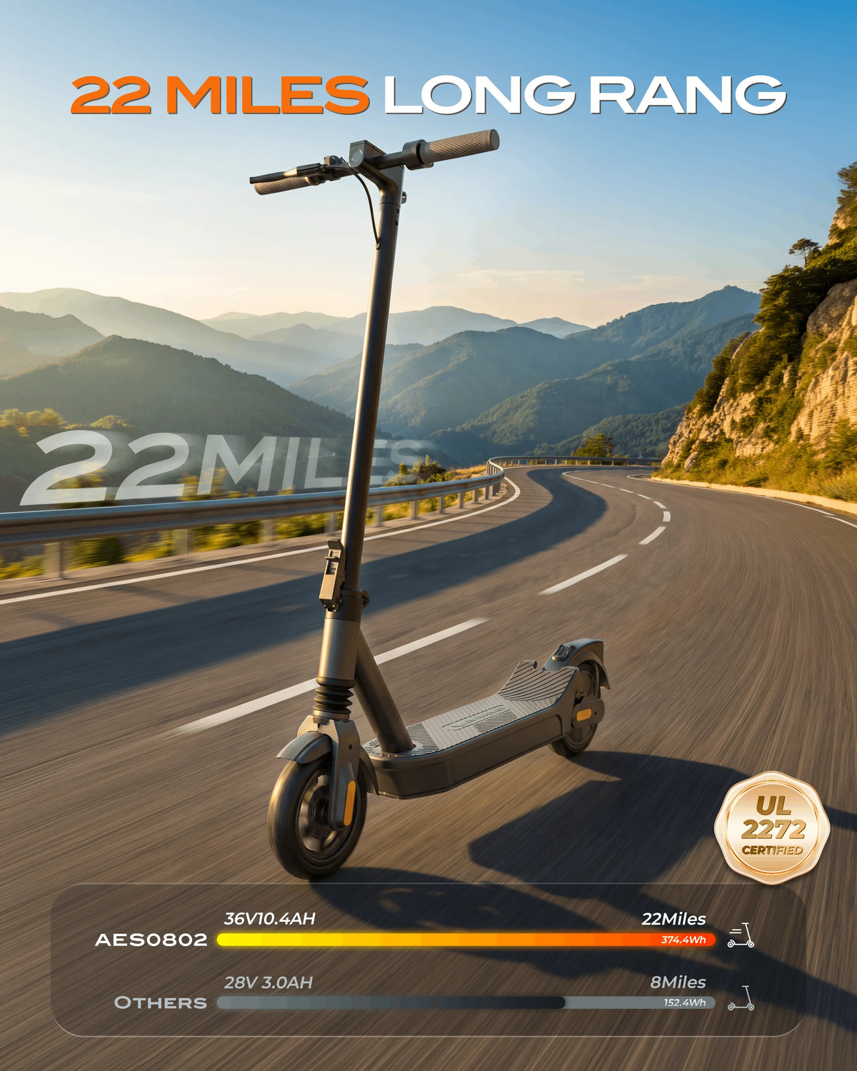 KOWOEE Foldable Electric Scooter for Adults