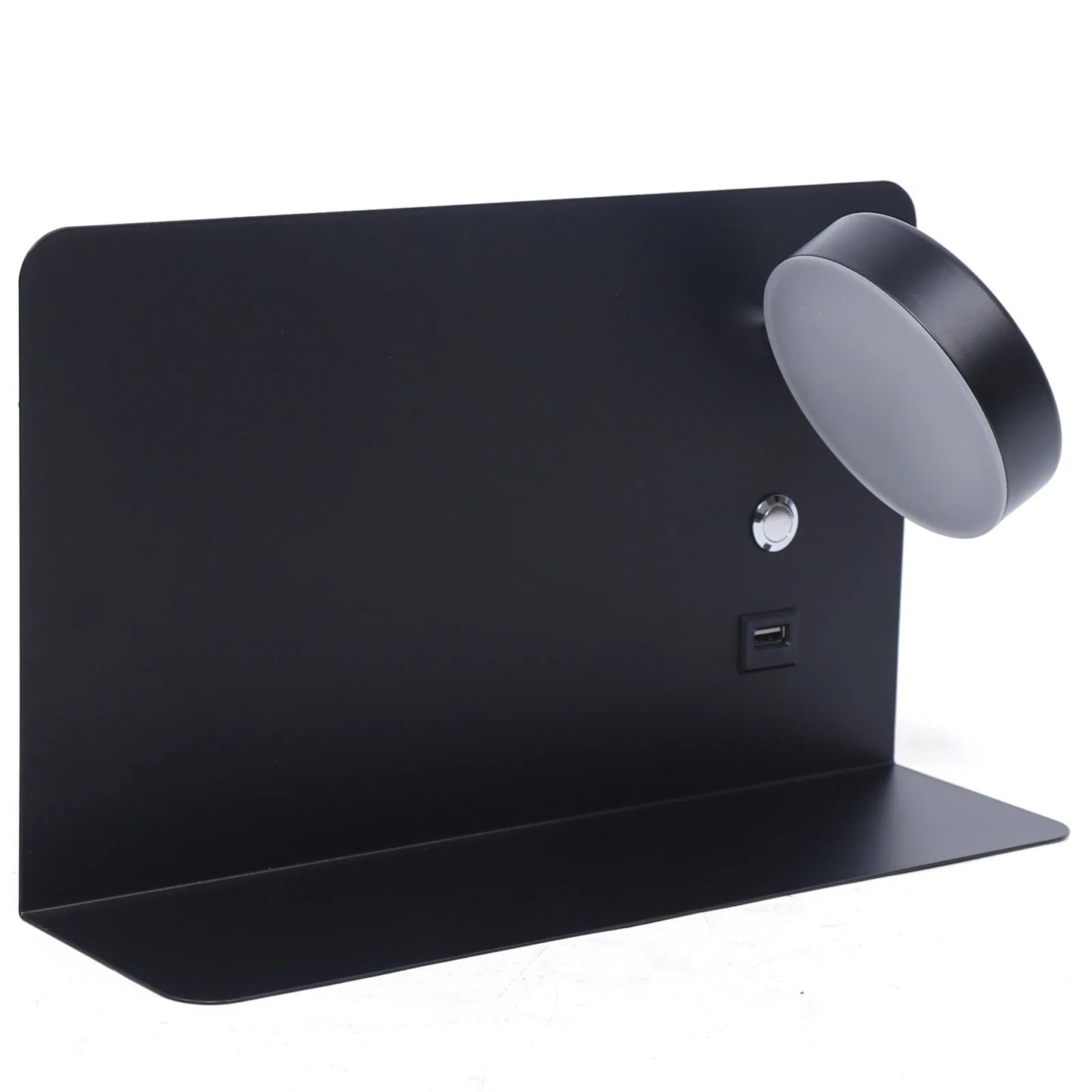 110V Left/Right LED Wall Lamp Black Bedside Reading Light