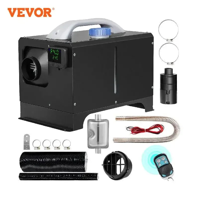 VEVOR 3 / 5 / 8KW 12V Diesel Air Heater All in One Mini Heater