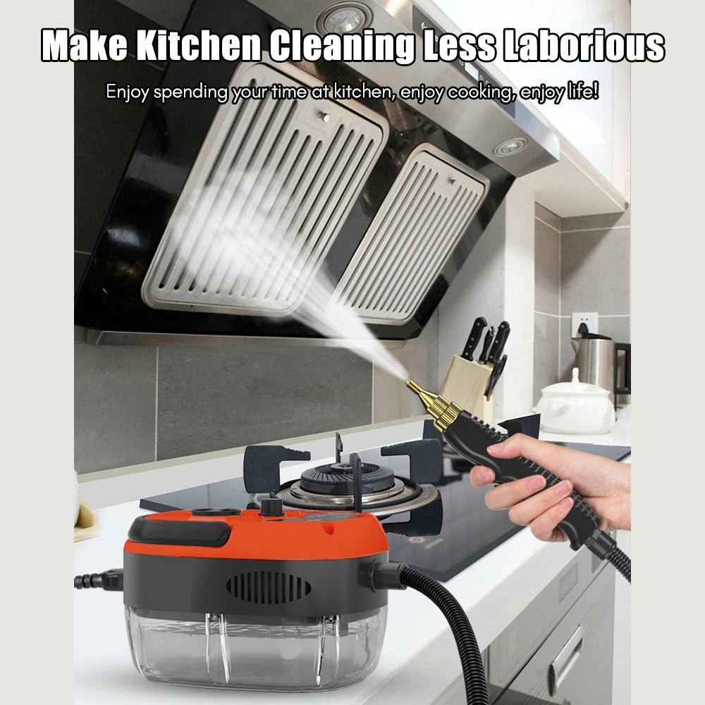 Romellar NEW 1500W Steam Cleaner for Car Cleaning