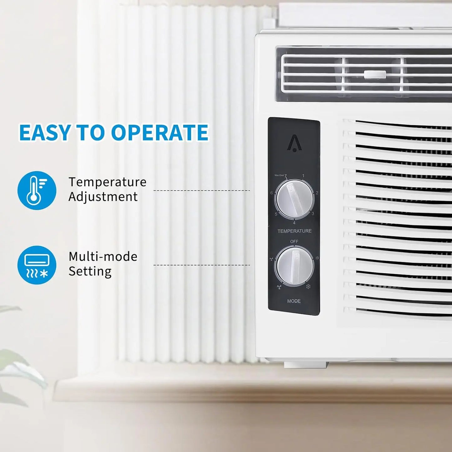 ACEKOOL 5000 BTU Window AC Unit with Remote