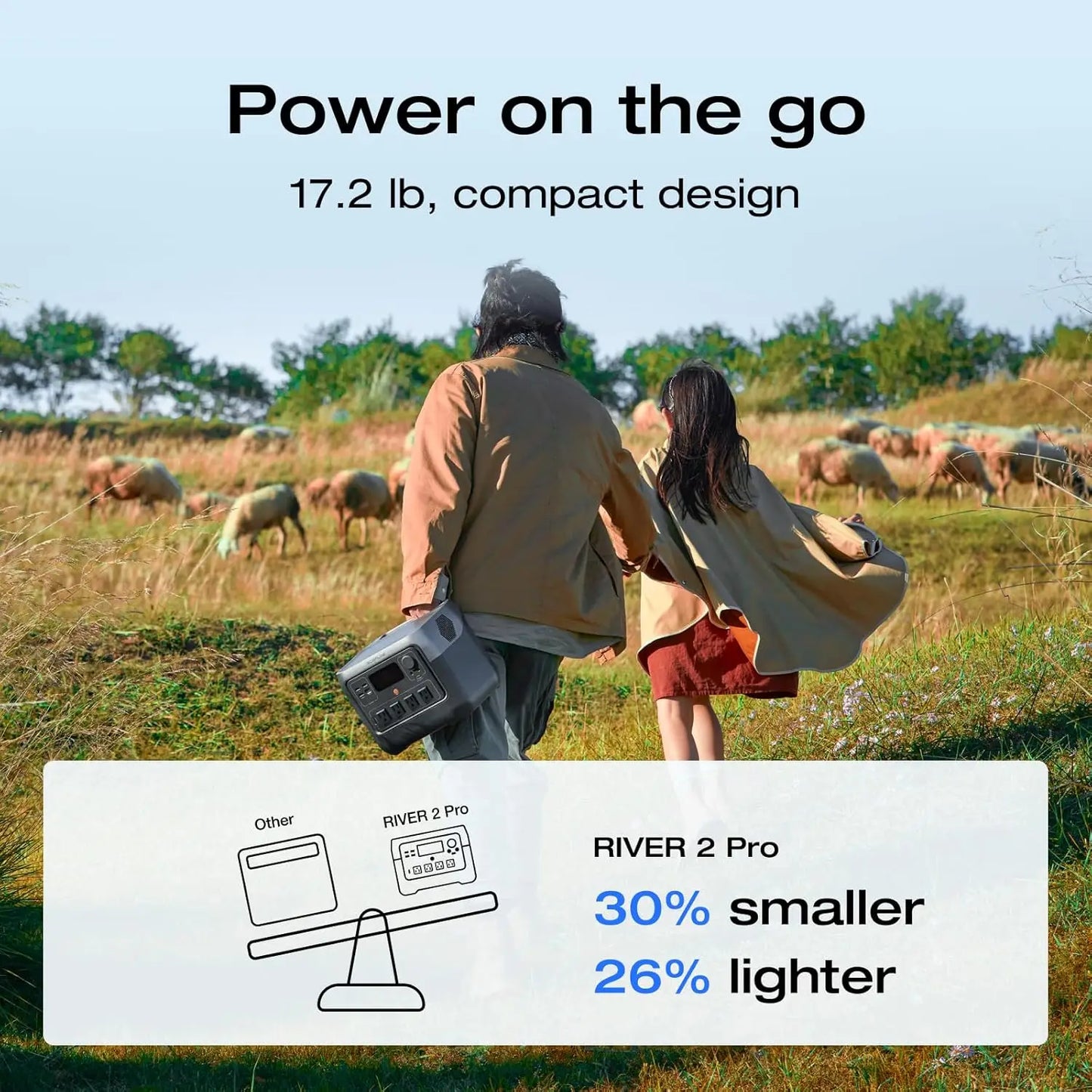 ECOFLOW Portable Power Station Solar Generator