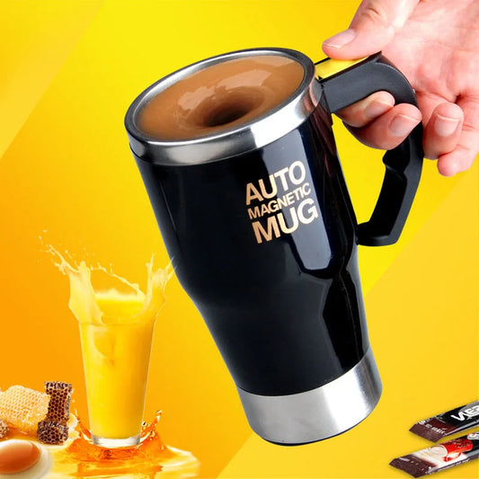 Electric Automatic Self Stirring Magnetic Mug Coffee Milk Mixing Cup