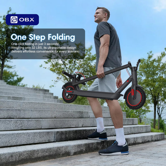OBX 350W Electric Scooter for Adults 19mph Top Speed
