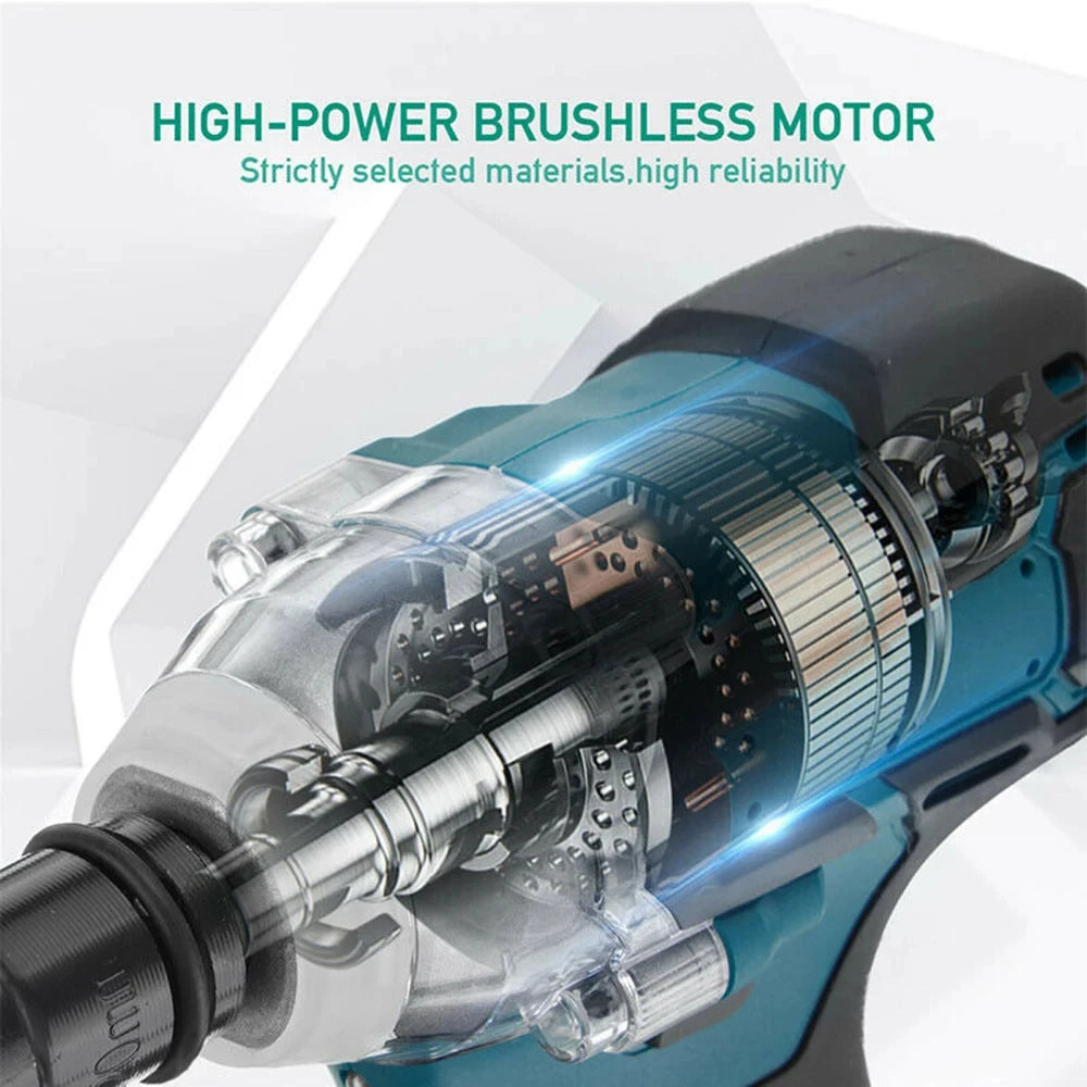 Magnitt 1/2"  520NM Brushless Cordless Electric Impact Wrench