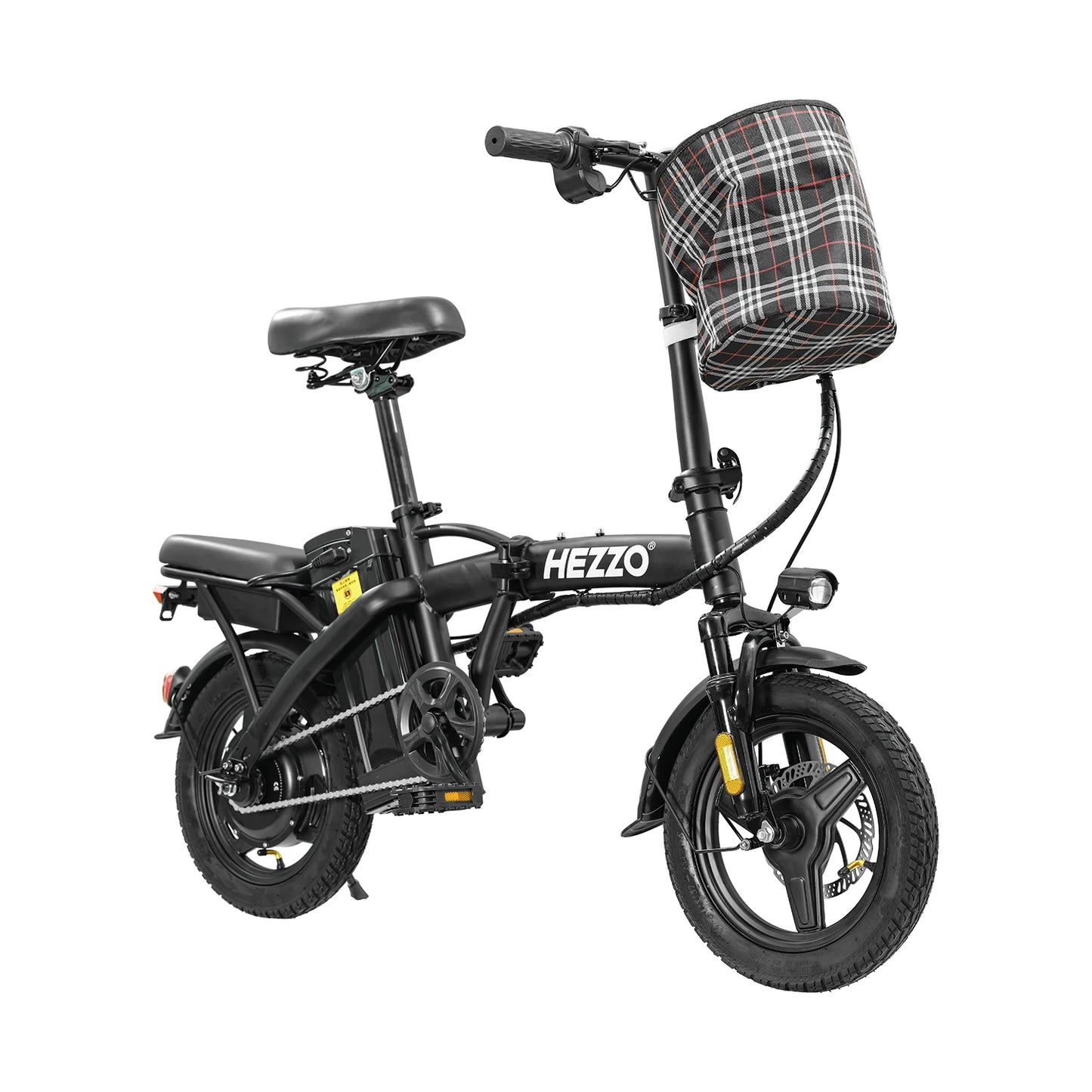 HEZZO 14" Road Tires  Electric with Basket