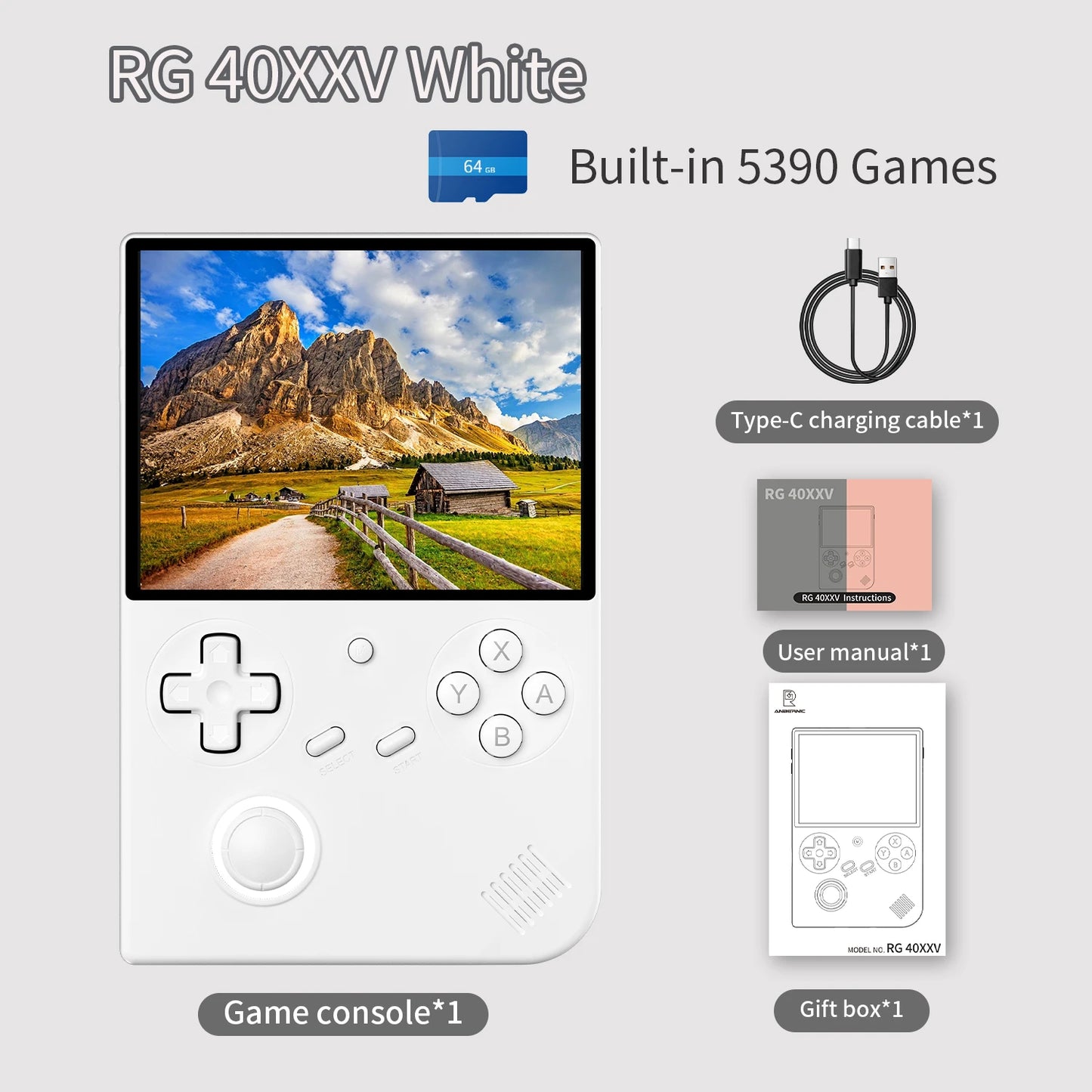 ANBERNIC RG40XXV & RG35XX Plus Retro Handheld Game Console