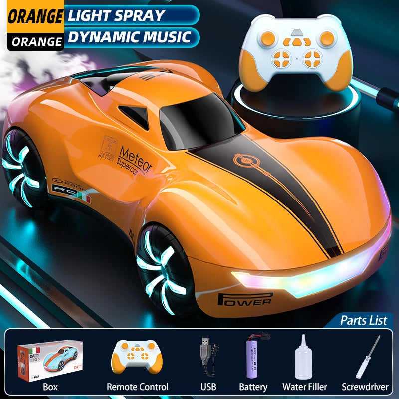 DAVINCI Drift RC Stunt Car with Light Spray & Sound