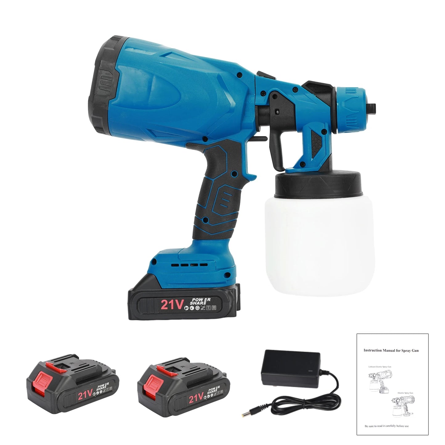 MICBORVE 1 Set Mini Paint Sprayer Ergonomic Handle