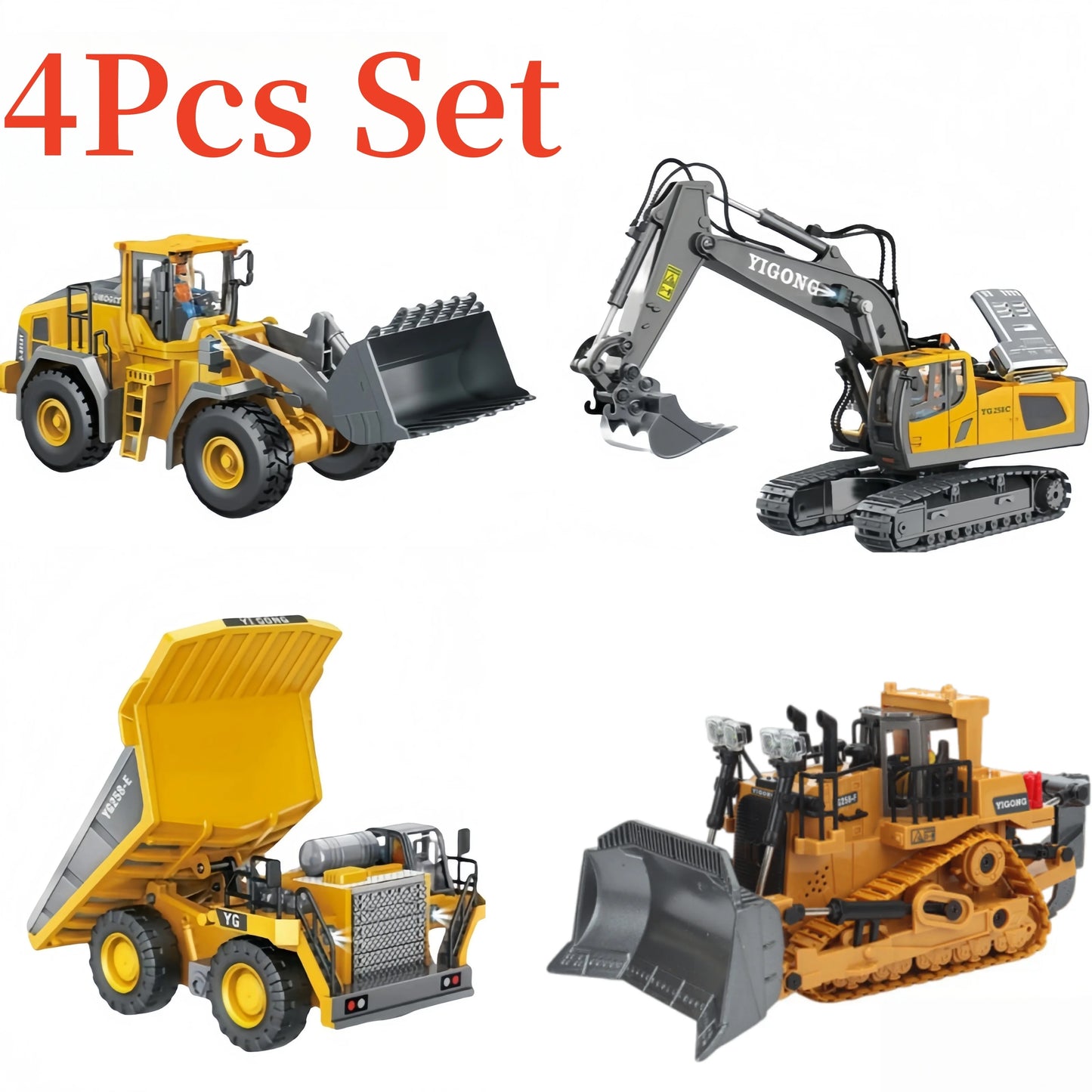 Akeleo 2.4G 11Channel Remote Control Excavator