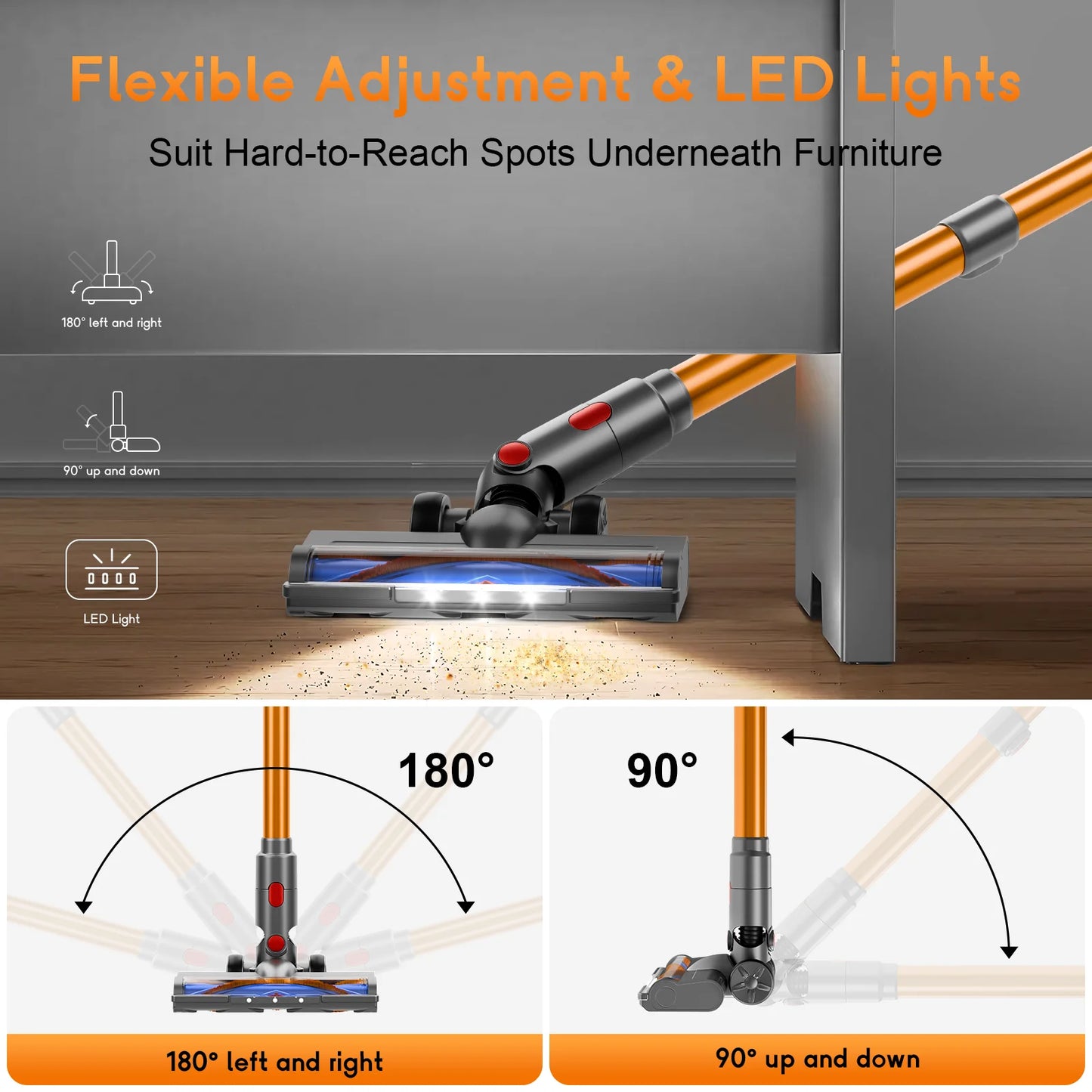 Honki 78KPA Cordless Vacuum Cleaner