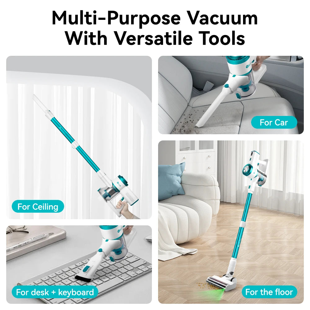 E.LUO Lightweight Vacuum Cleaner Handheld Cordless