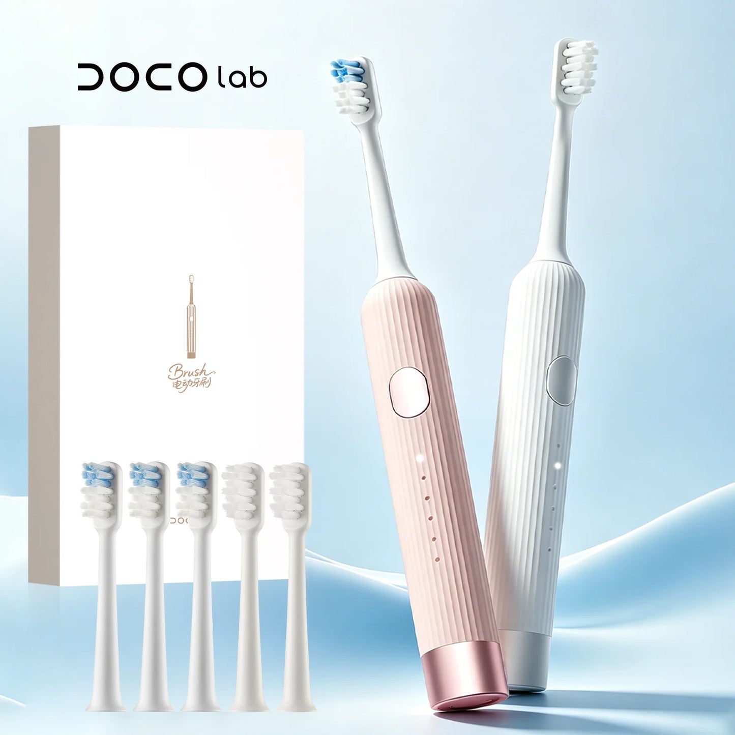 DOCO LAB Wave Electric Toothbrush Oscillation Vibration Sonic