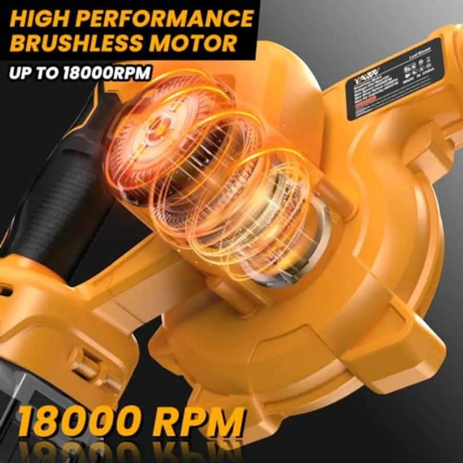 YAWW Cordless Leaf Blower 20V Max Battery