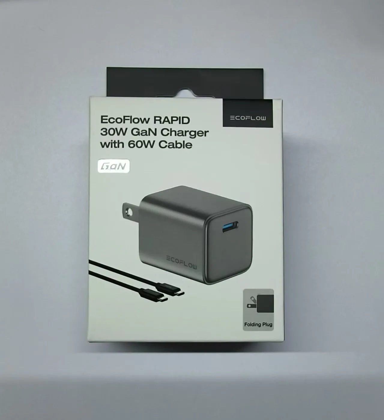ECOFLOW USB C Charger, Rapid 20W/30W/65W GaN Type C Charging Block
