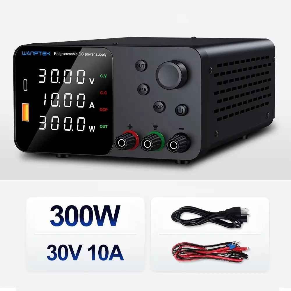 Wanptek Lab Bench Power Supply  120V 3A Adjustable Voltage