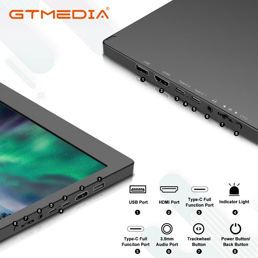 GTMEDIA Mate X 11.6-inch IPS FHD 1920*1080