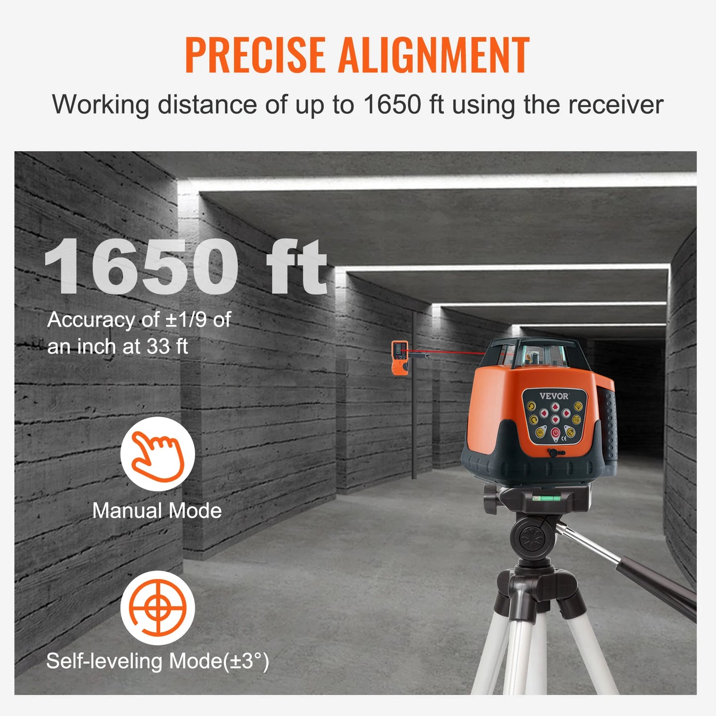 SucceBuy Laser Level 360 Degree Self Leveling
