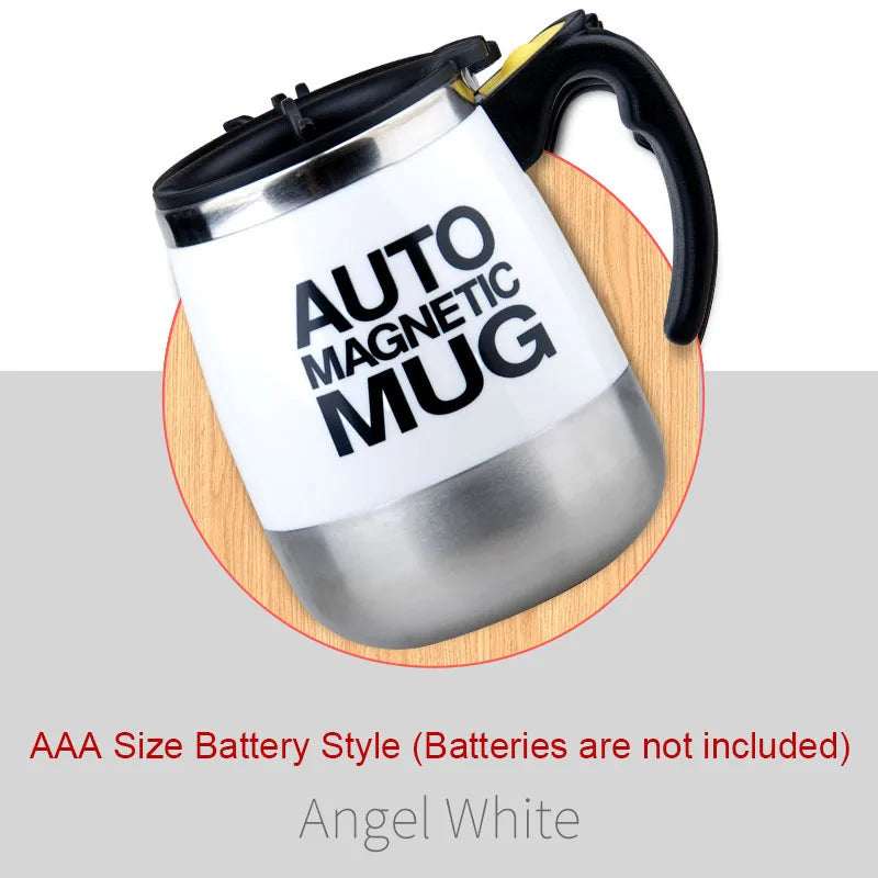 Electric Automatic Self Stirring Magnetic Mug Coffee Milk Mixing Cup