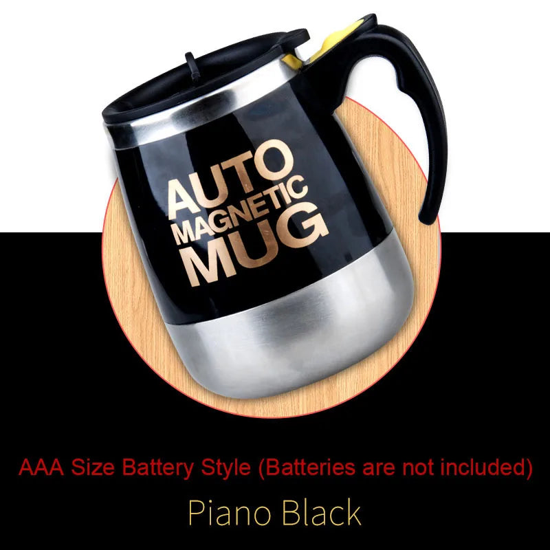 Electric Automatic Self Stirring Magnetic Mug Coffee Milk Mixing Cup