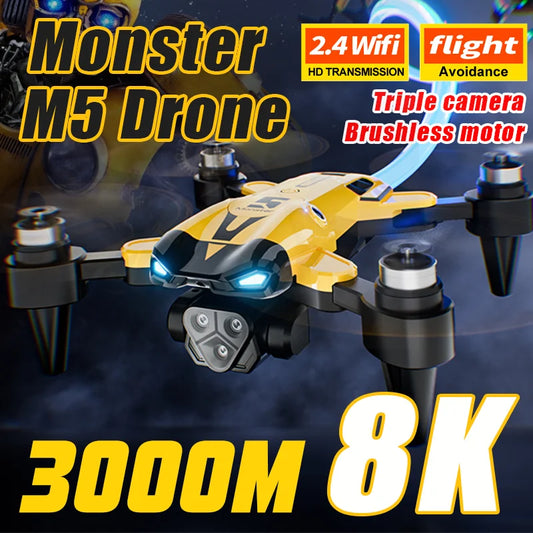KBDFA New M5 Max Drone 8K Professional 4K HD Camera