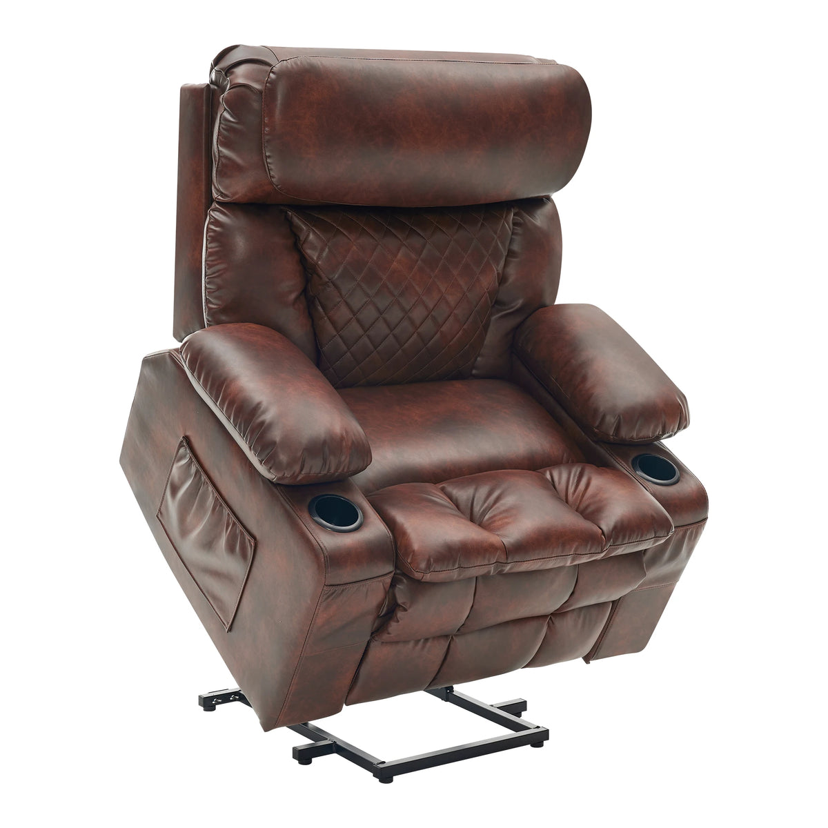 Redlife Oversized Dual Motor Power Lift Recliner for Seniors