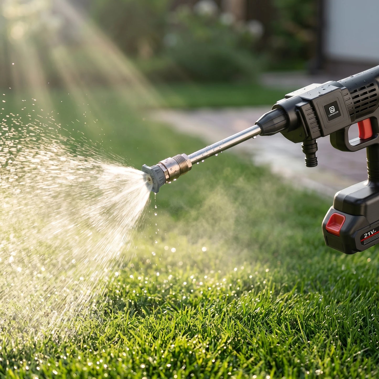Cordless Pressure Washer, 30Bar Pressure Water Spray Gun